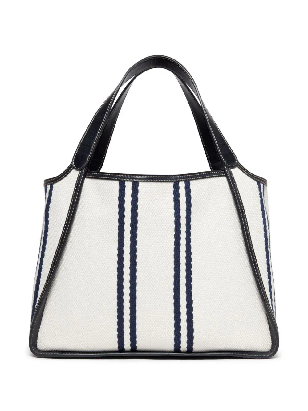 Logo Tote Eco Striped Cotton